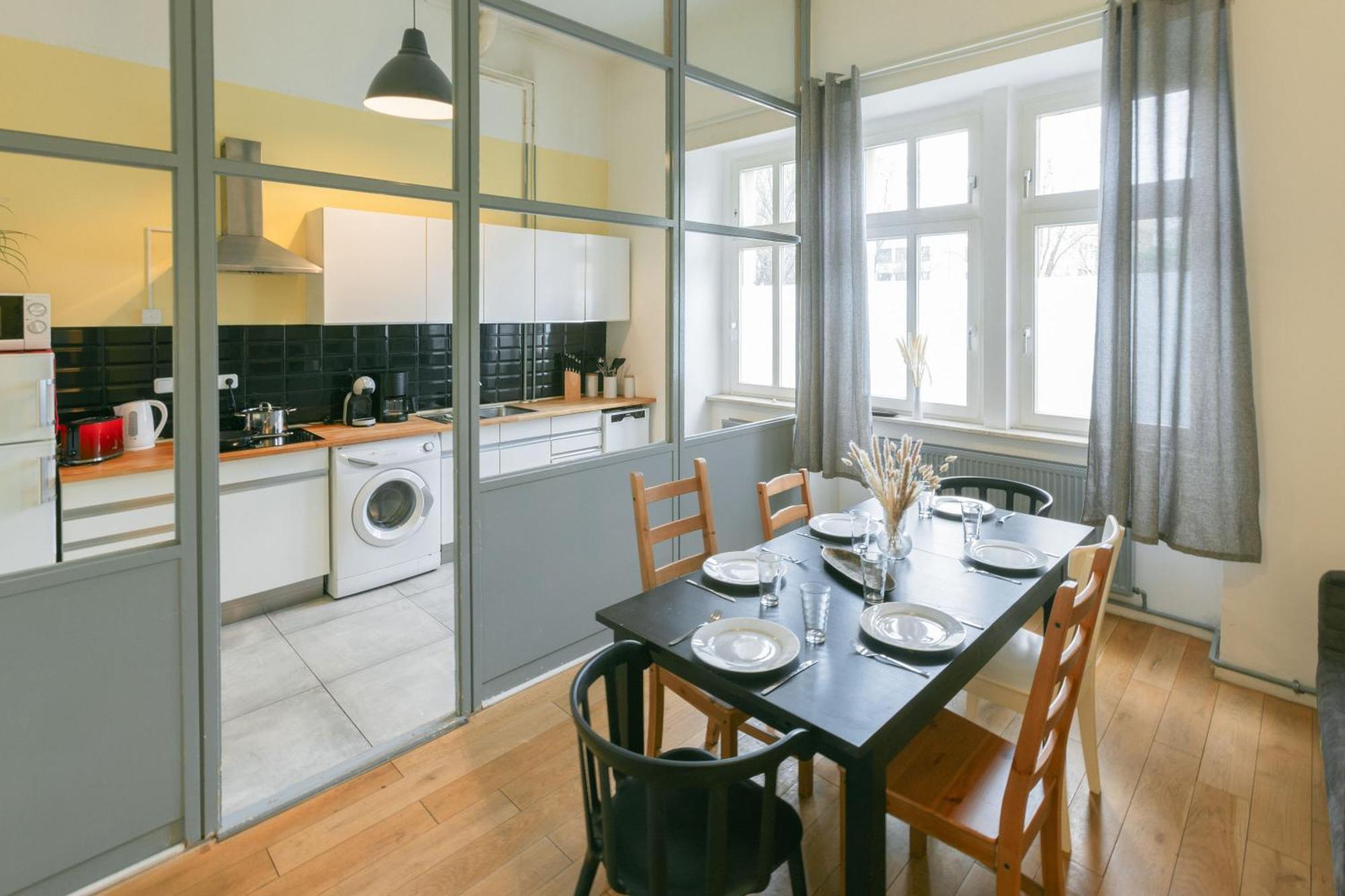 Blue Chili 30 - Industrial Chic Im Coolen Wedding - Bis 7 Personen Apartment Берлин Екстериор снимка